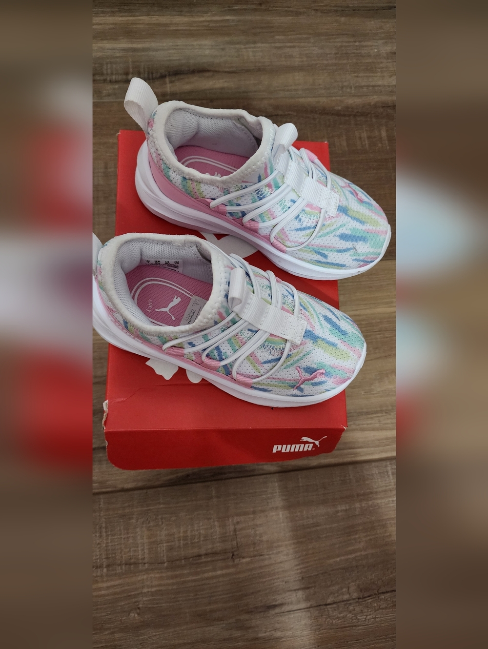 Puma Toddler Girl Sneakers One4All Size 8 New in Box - Picture 2 of 13